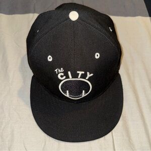 Men’s New Era The City (Warriors) Black Fitted Hat Size 7 3/8
